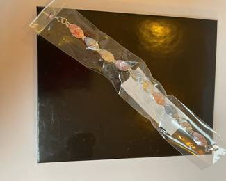  Pastel Mother of Pearl  Sterling Silver Bracelet