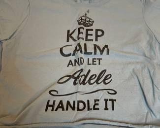  Adele Keep Calm and Let Adele Handle It TShirt