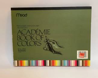 Mead Academie Book Of Colors