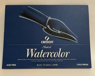  Canson Watercolor Booklet