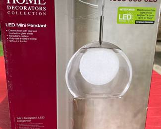 Home Decorators Collection LED Mini Pendant 9.75 in 