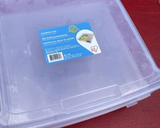 2 Scrapbook Cases Holds 12 in x 12 in paper