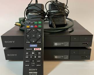 2 Sony DVD Players