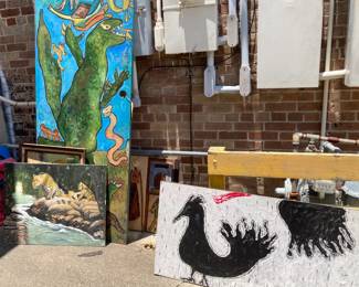 Tons of Art. Everything marked down