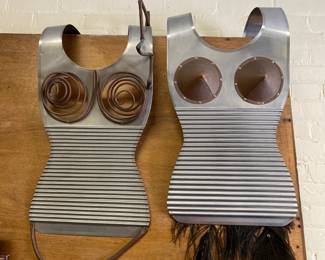 Zydeco washboard full size, one on left is still available!!, artist made