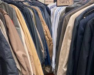 Men's suits and jackets