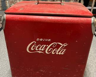 Vintage Coca Cola cooler 
