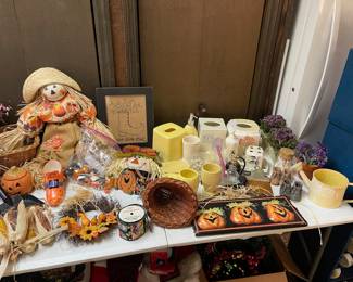 Fall decorations