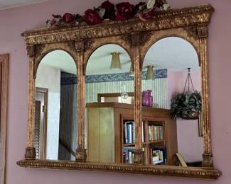 BEAUTIFUL LARGE TRIPLE MIRROR