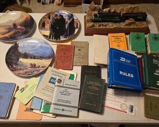 BURLINGTON NORTHERN RAILROAD ITEMS