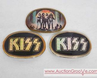 1 Vintage KISS Belt Buckles