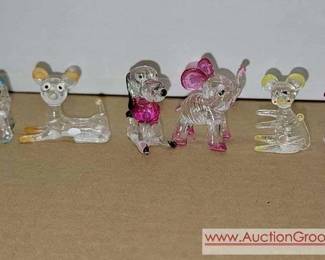 Vintage Acrylic Animals marked Hong Kong