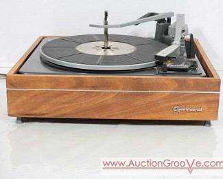 9 Garrard Model 50. Floating Base Turntable.