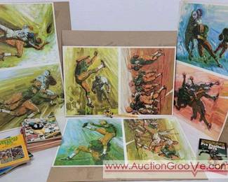 Packers Action Prints