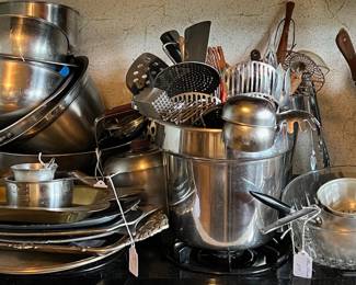 Lots of kitchenware