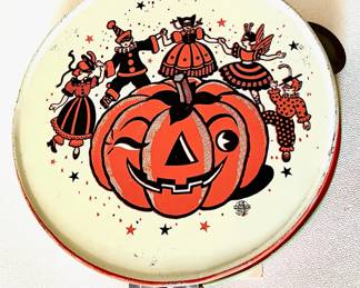 Halloween tambourine