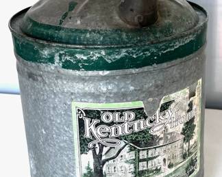 Vintage gas can