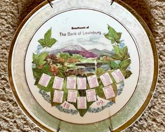 Bank of Lewisburg plate