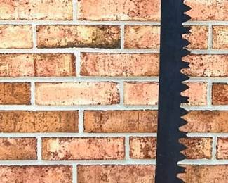 Vintage crosscut saw