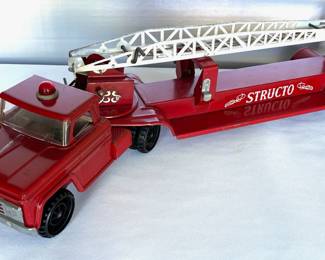 Structo fire ladder truck