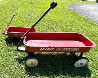 Radio Flyer little red wagon and littlest red wagon!