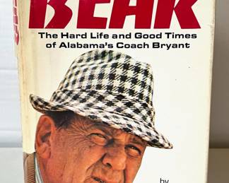 Autographed autobiography Bear Bryant