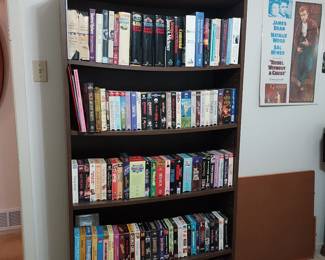 More Books + VHS Tapes