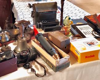 Vintage Colt 94 Super-8 Movie Camera, Collectible Books, Brass