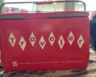Vintage "Traveler" Ice Chest