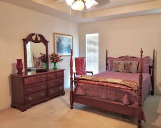 4-Poster Full Bed, Stanley Dresser