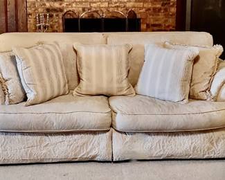 Plush Sleeper Sofa