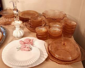 Pink Depression Glass