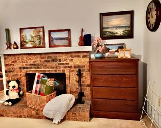 Vintage "Little Folks Furniture" Chest, Plus 