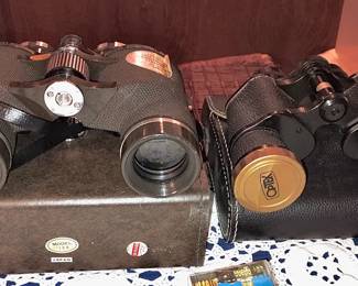 "Jason" & "Optex" Binoculars