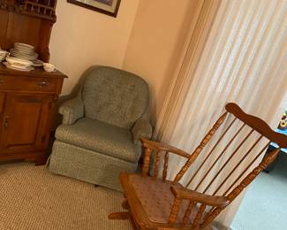 Rocking Chair, Swivel Chair
