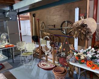 Lawn Chairs, Floral, Gardening