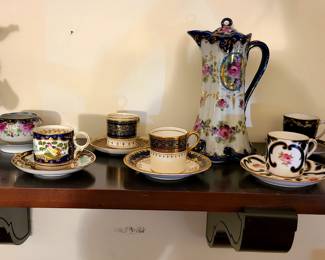 Antique Coffee cups/saucers