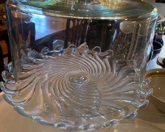 The tallest cake dome I’ve seen in a while 