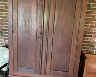 One of three armoires/wardrobes