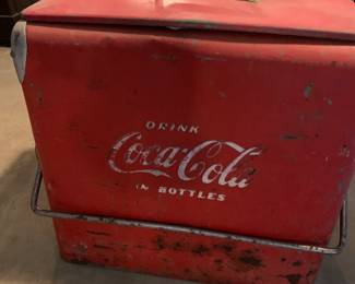 Great larger size portable coke cooler