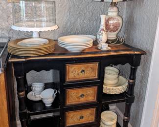 Hitchcock style console table