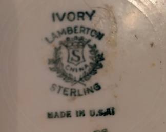 Ivory Lamberton Sterling mark