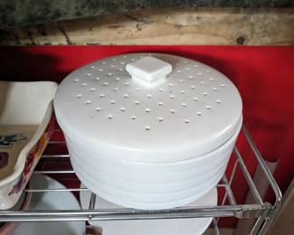Ceramic steamer for Tortilla Pita Bread Pancakes...