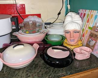 Vintage kitchen dishes