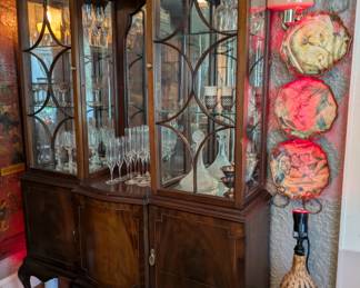 Antique china cabinet