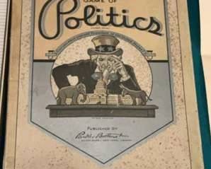 Parker Brothers 1935 Game of Politics Board Game