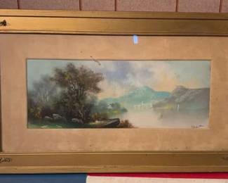 William Henry Chandler Landscape Painting 