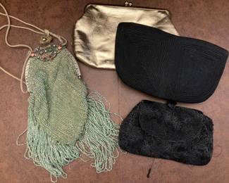 Antique Beaded Purses