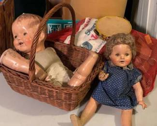 Doll Parts Vintage Building Blocks