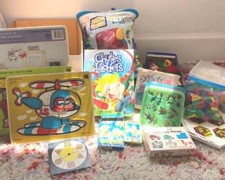 Tupperware Stencils, Legos And More Toys